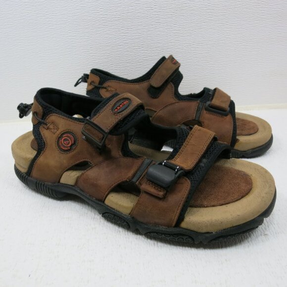 Kratos International Performance Nubuck Adjustable Straps Leather Casual sz 12